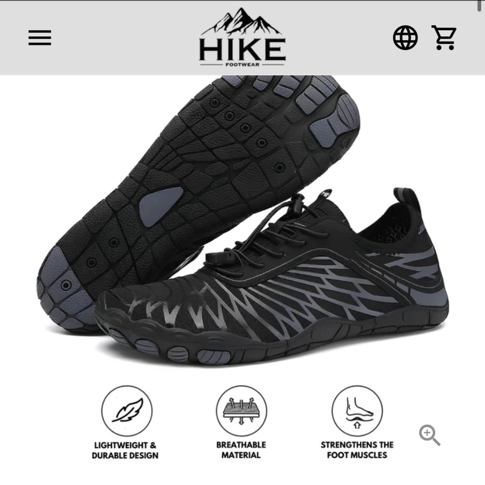 Hike US women 8/8.5- US Men 6/6.5